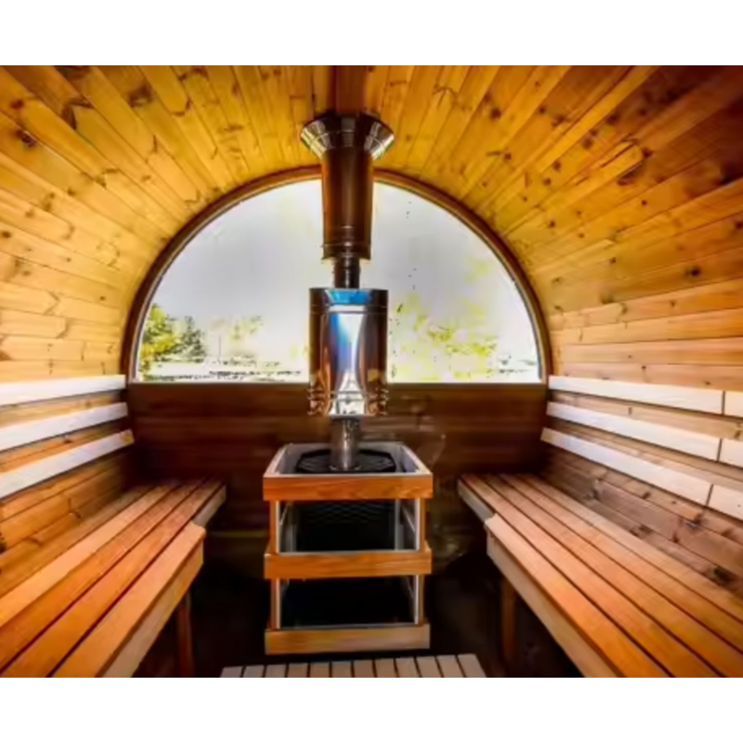 Hearthwood Vista Barrel Sauna