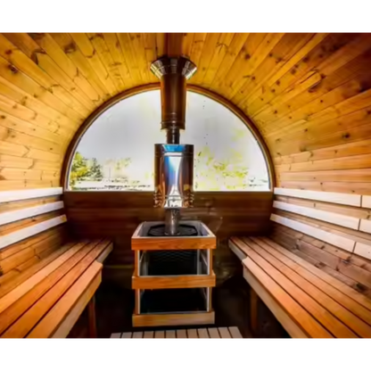 Hearthwood Vista Barrel Sauna